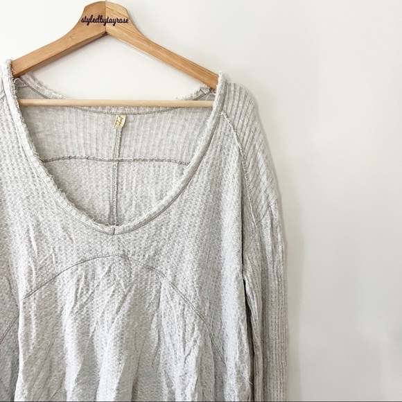 Free People Thermal Drippy Long Sleeve Top - Picture 5 of 11